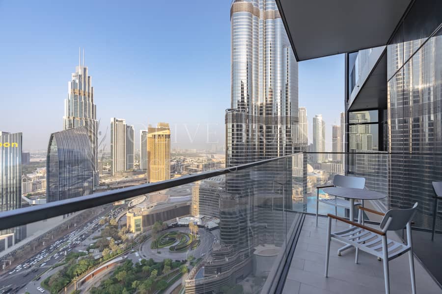 Burj Khalifa and Fountain View | Fully Furnished