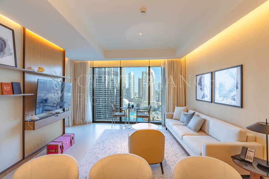 Burj Khalifa and Fountain View | Fully Furnished