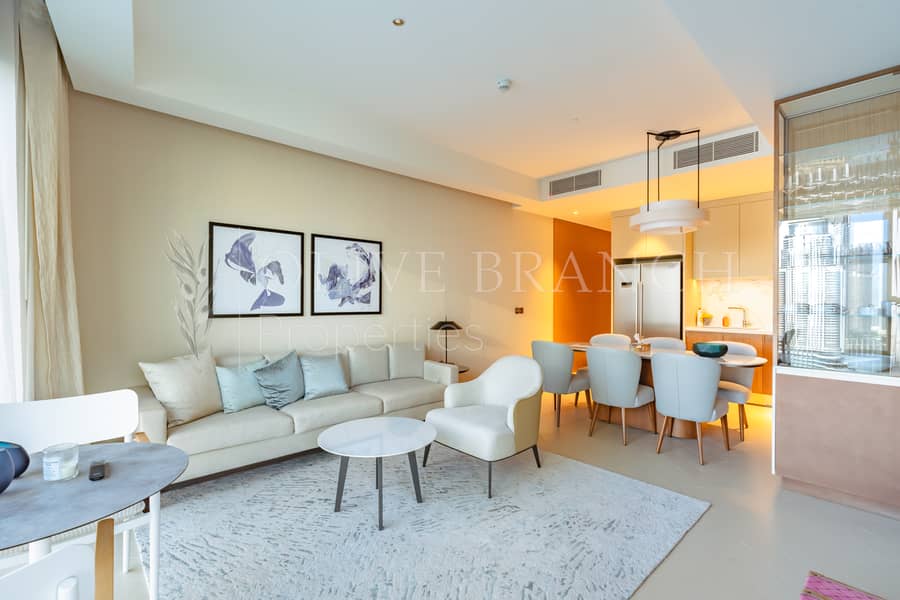 Burj Khalifa and Fountain View | Fully Furnished