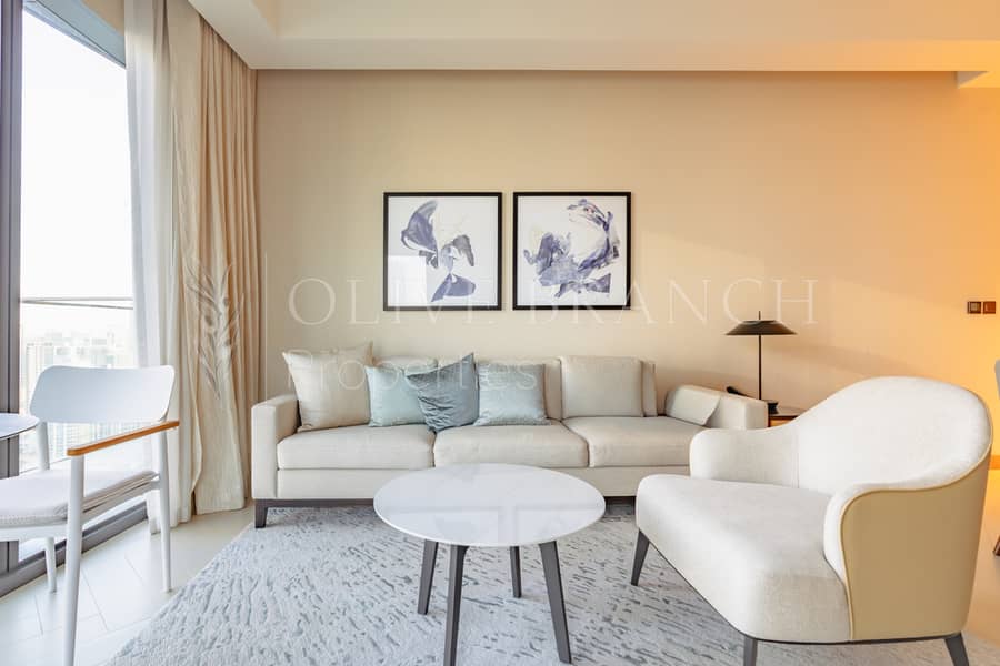 Burj Khalifa and Fountain View | Fully Furnished