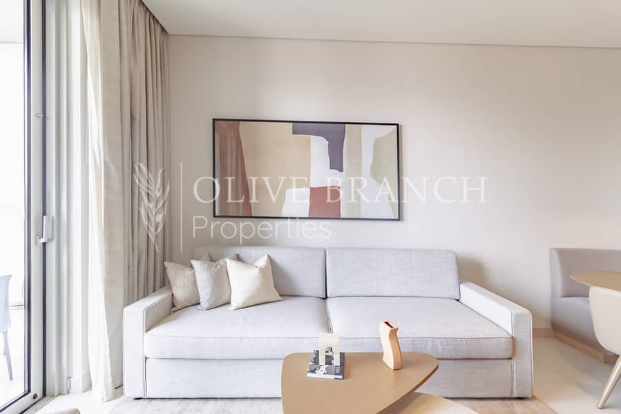 Full Burj Khalifa View | Furnished | Serviced