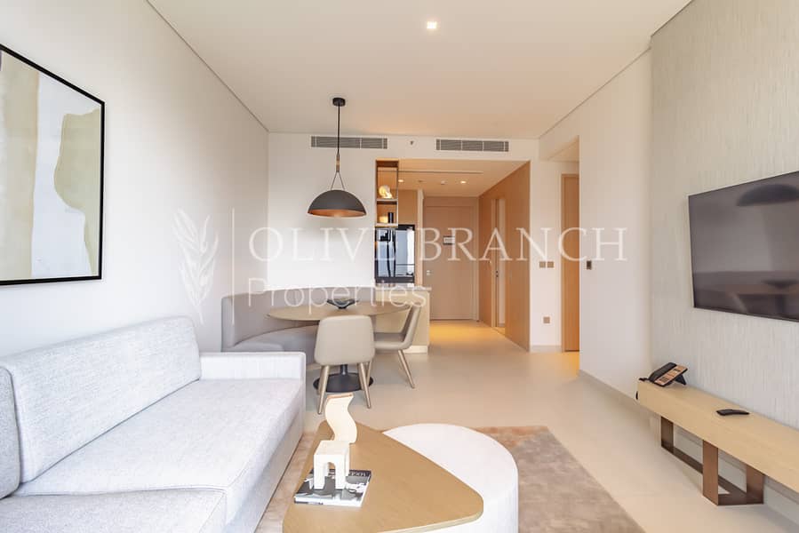 Full Burj Khalifa View | Furnished | Serviced