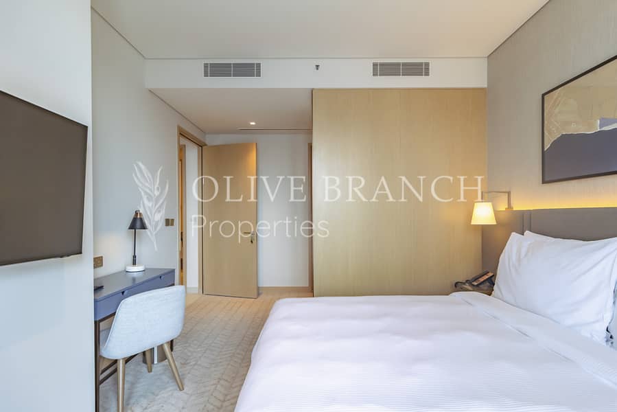 Full Burj Khalifa View | Furnished | Serviced - Image 16