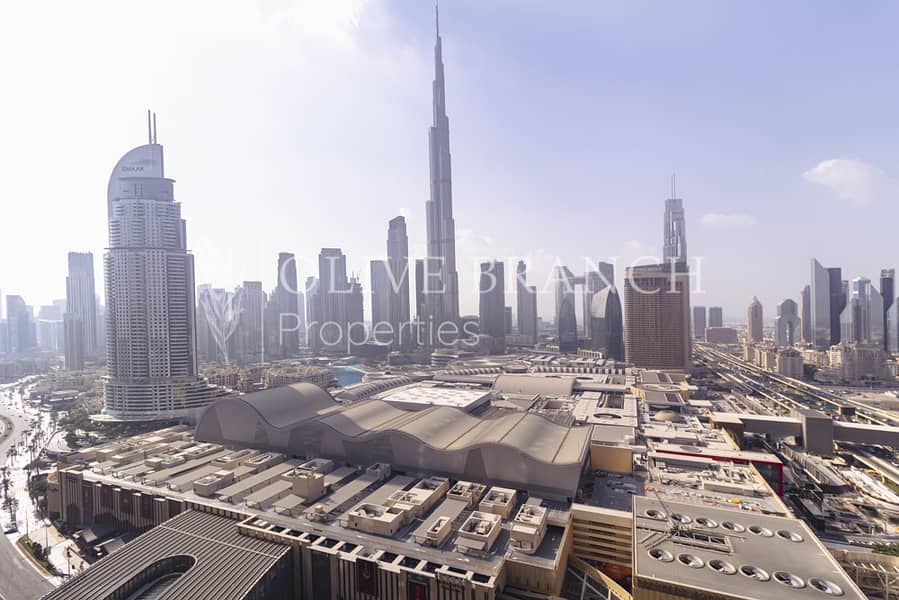 Full Burj Khalifa View | Furnished | Serviced - Image 29