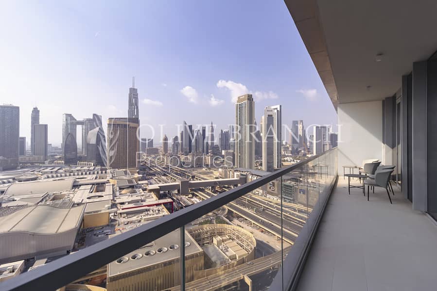 Full Burj Khalifa View | Furnished | Serviced - Image 30