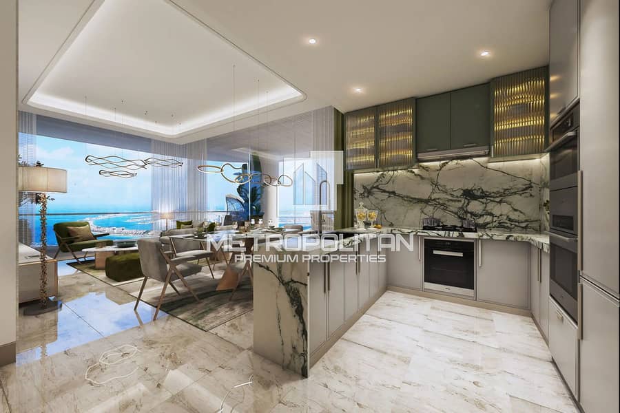 High Floor | Sea and Palm View | Prime Location