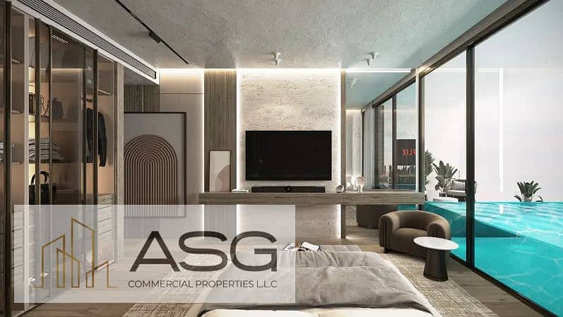 STUDIO APARTMENT WITH POOL | DIRECT LAGOON VIEW | PEACE LAGOONS 2