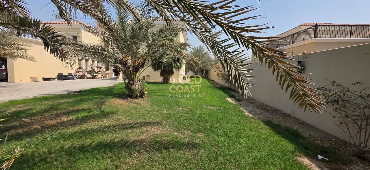 Palatial 7BR Standalone Villa | Huge Terrace and Backyard | 80,000 Sq. Ft Plot | Al Barsha 3 | Vacant and Ready to Move in