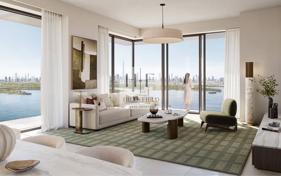 High Floor | Direct Creek Tower and Mall View | 37K AED to Book | Waterfront Tower - Image 14