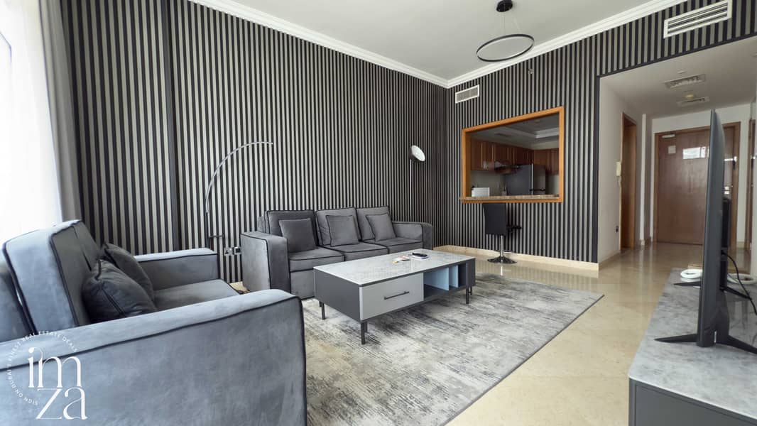 Sea View | Furnished 1BR | Spacious Layout