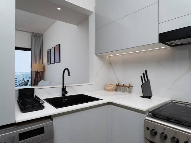 Stylish 1BR Apartment | Rented 110k | Furnished