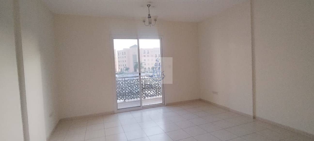 STUDIO APARTMENT WITH BALCONY FOR RENT IN EMIRATES CLUSTER, INTERNATIONAL CITY