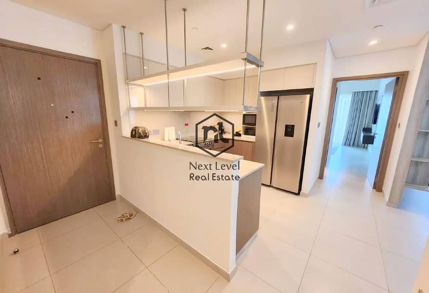 Fully Furnished 3-BHK + Maid | High Floor | Full Fountain & Burj Khalifa View