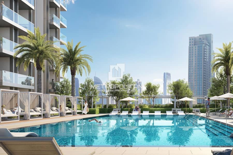 Pool and Boulevard View | Corner Unit | Tower 2