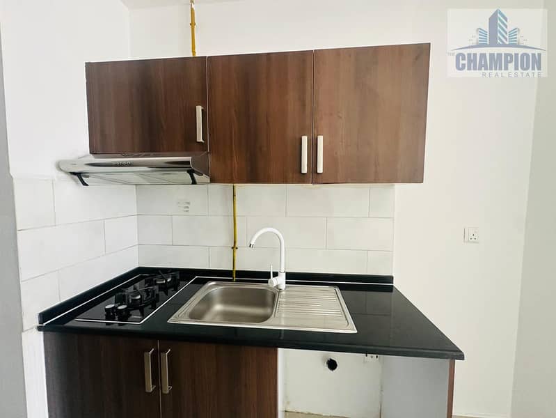 Well-Maintained Studio Apartment with Balcony - Chiller Free