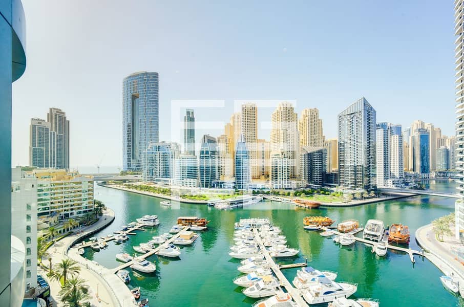 Full Marina View | Upgraded | Furnished