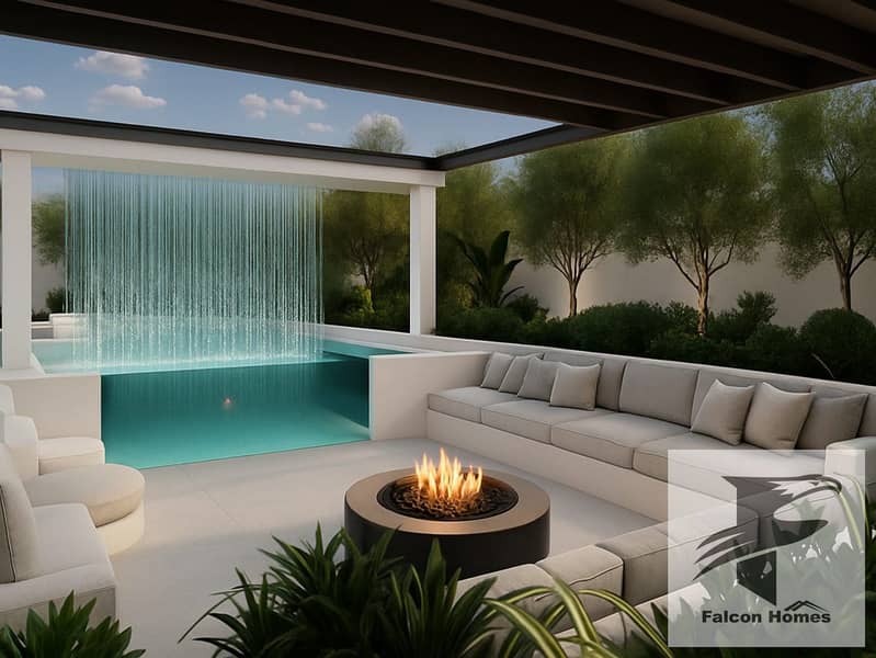 Contemporary | Brand-New 6BR Villa with Pool | Huge Plot