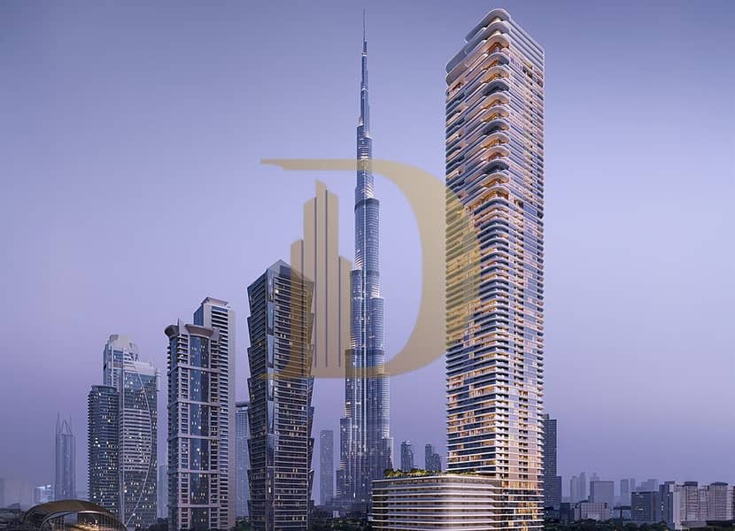 Luxury 1 Bedroom in Avarra by Palace, Business Bay | Canal & Burj Khalifa Views | Emaar