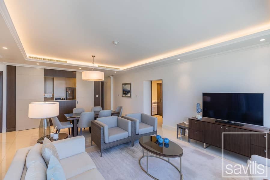 Full Burj View | Vacant | Serviced Apartment