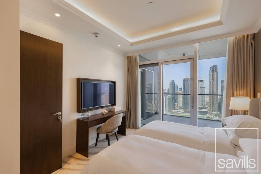 Full Burj View | Vacant | Serviced Apartment