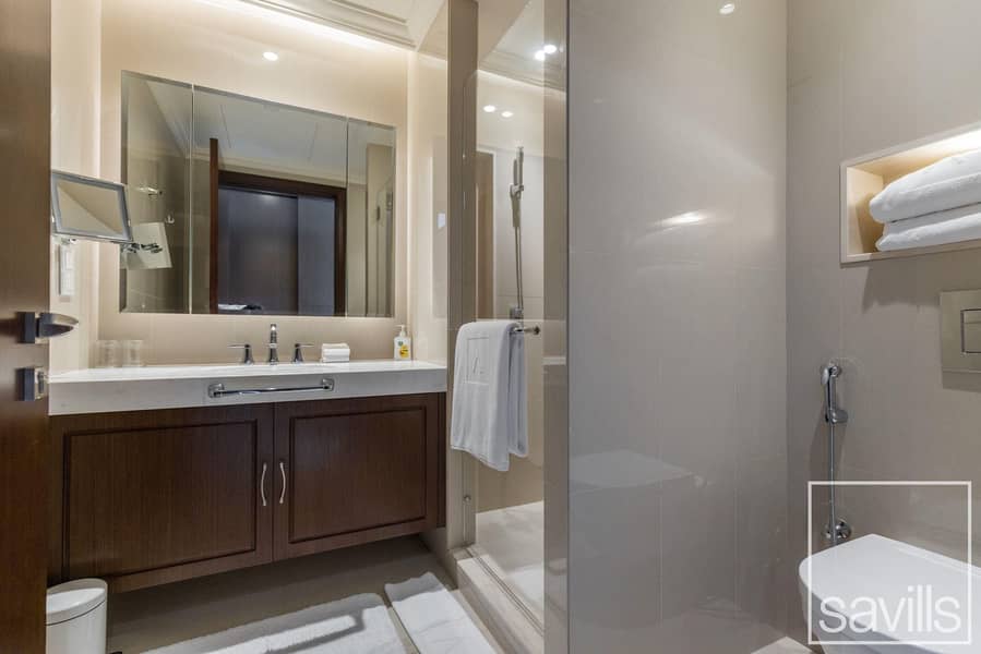 Full Burj View | Vacant | Serviced Apartment - Image 8