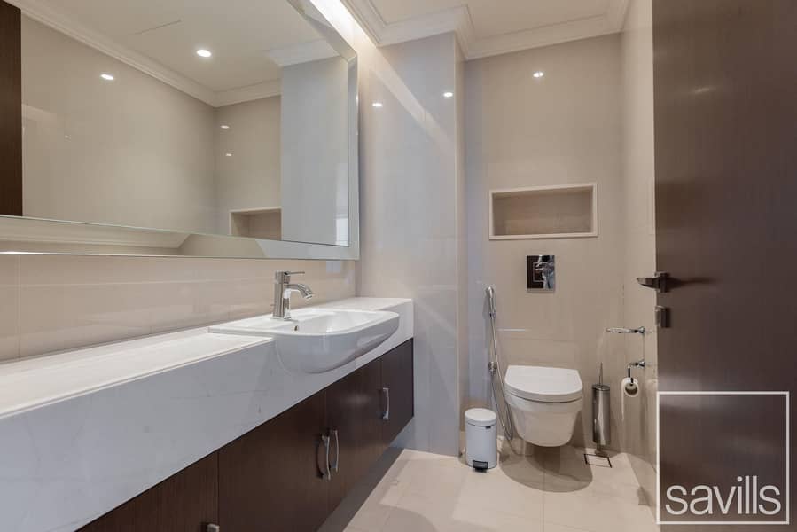 Full Burj View | Vacant | Serviced Apartment - Image 15