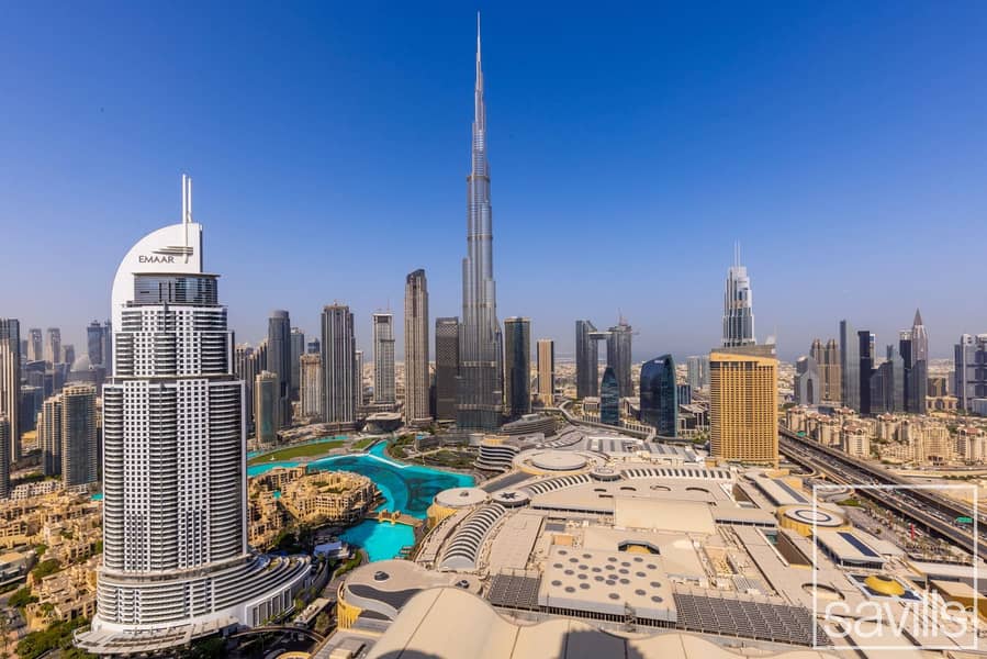 Full Burj View | Vacant | Serviced Apartment - Image 17