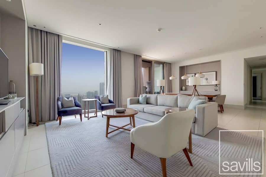 Burj Khalifa View | Furnished | Available