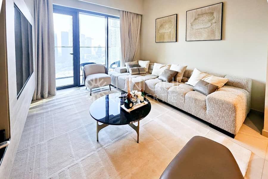 Burj Khalifa View | Fully Furnished | Vacant