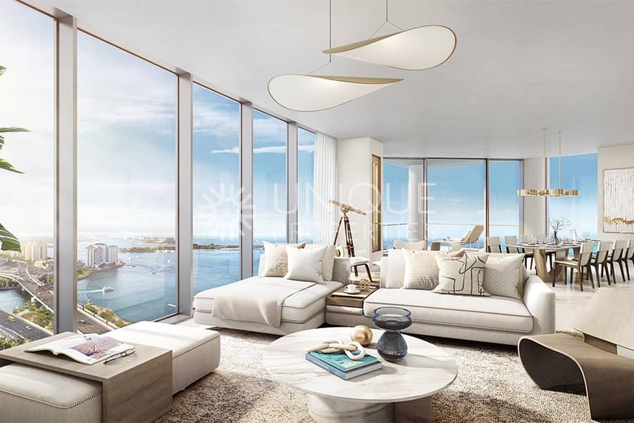 High Floor | Waterfront Living| Dubai Eye View