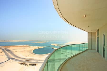 2 Bedroom Flat for Sale in Al Reem Island, Abu Dhabi - Balcony with View | Bright + Spacious 2BR Haven