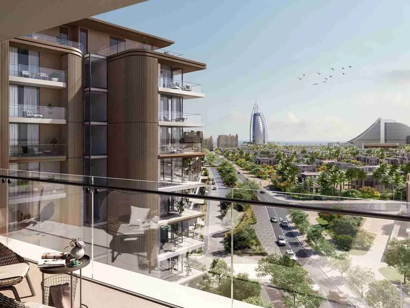 Burj Al Arab View | High Floor | Spacious 3BR - Image 6