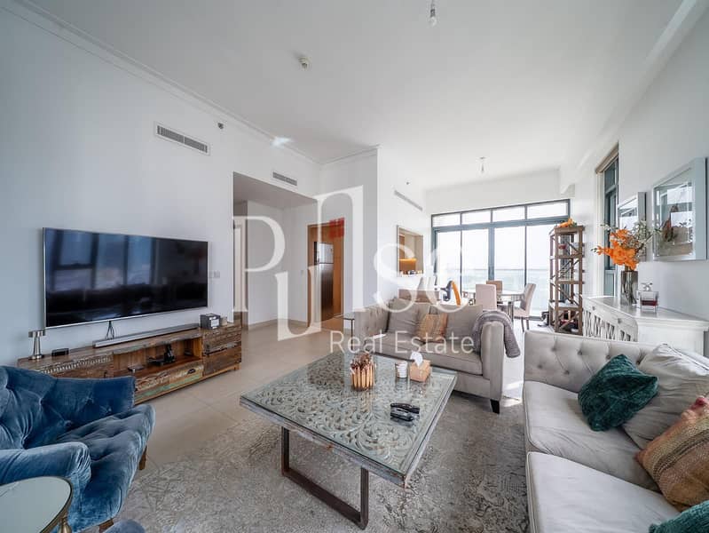 Corner 2BR | Furnished | Golf Course and Lake View