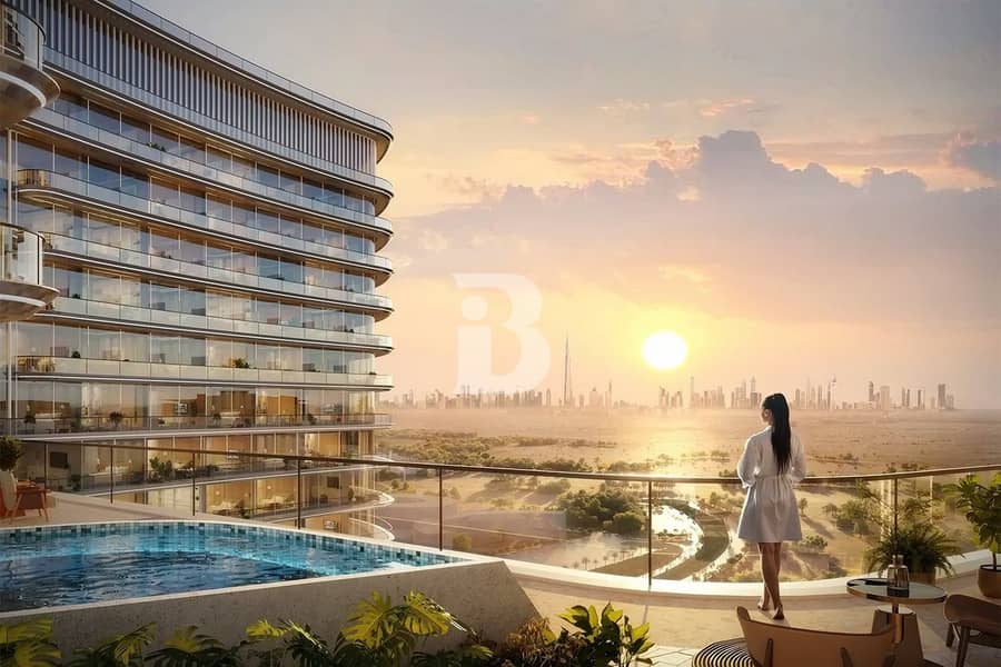 Premium Layout | Panoramic Pool View | High Floor - Image 17