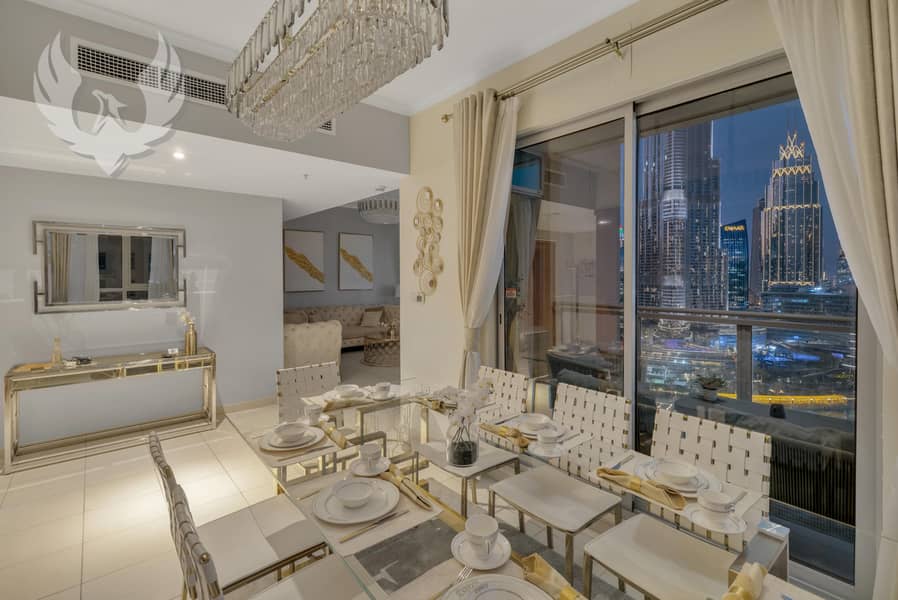 Converted to 5BD | 12 Cheques | Burj Khalifa View