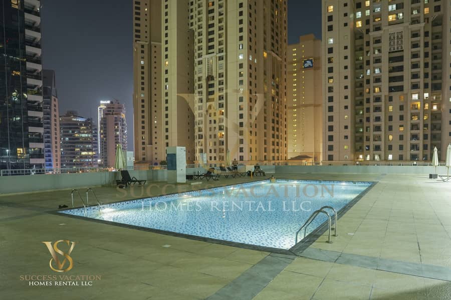 Dubai marina Free housekeeping provided every day ,Monthly 3 bedroom apartment , near JBR beach and metro station - Image 28