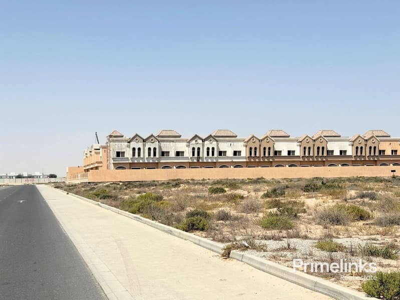 G+1 Townhouse Plot Near Al Maktoum Airport | Prime