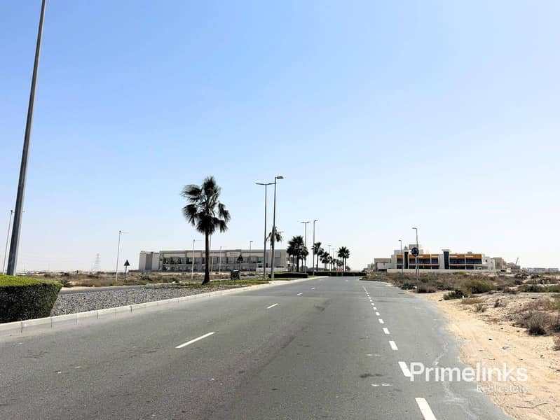 G+1 Townhouse Plot Near Al Maktoum Airport | Prime