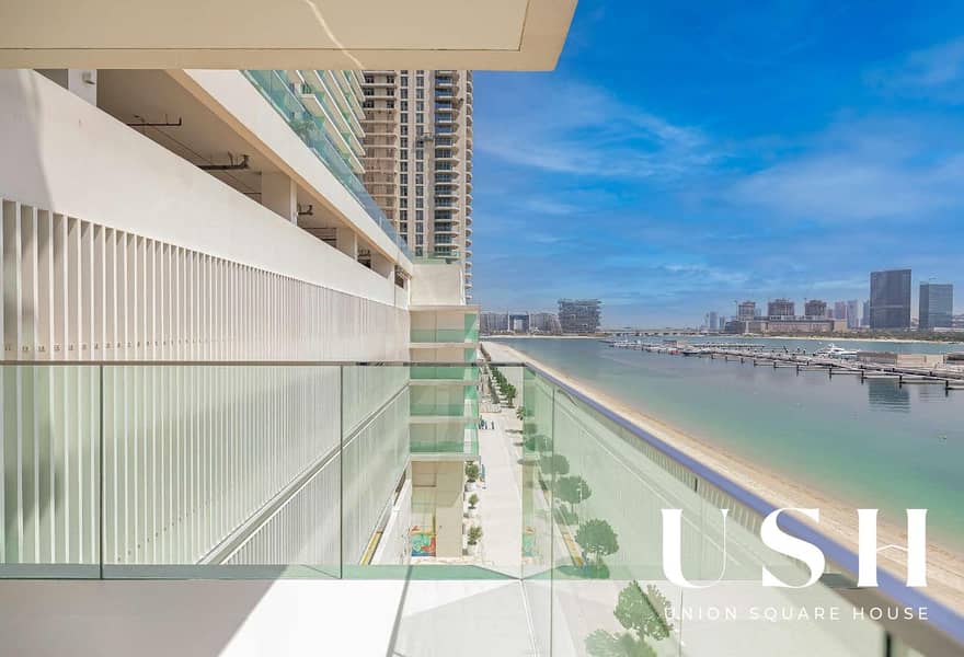 Largest 1BR | Full Sea and Marina skyline view