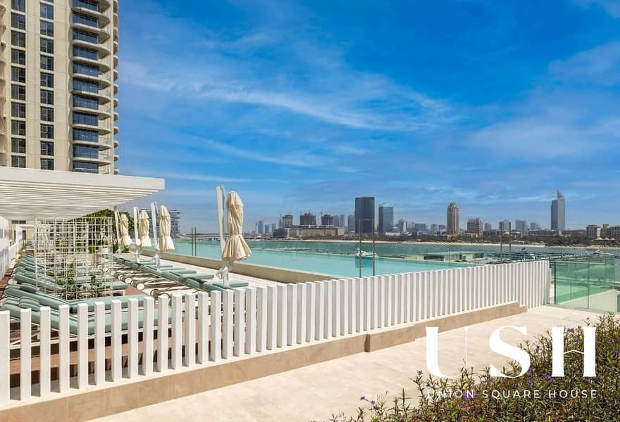 Largest 1BR | Full Sea and Marina skyline view - Image 18