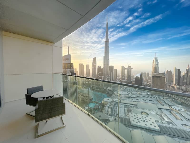 FULL BURJ VIEW | HIGH FLOOR | INCLUDING ALL BILLS