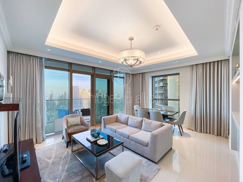 FULL BURJ VIEW | HIGH FLOOR | INCLUDING ALL BILLS