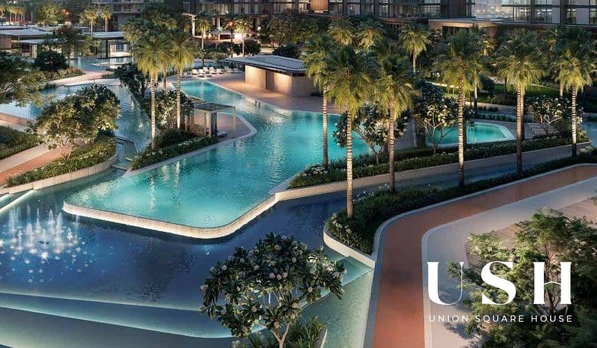 Brand New | 4BR with Lagoon & Park Views | Spacious Layout