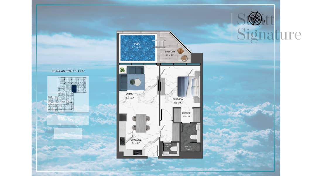 Luxury Amenities | Pool View | Post Handover - Image 13