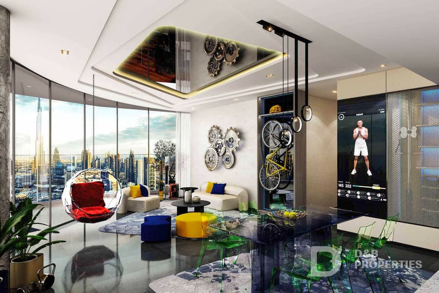 Luxury 1BR | Unique Amenities | Volta Tower