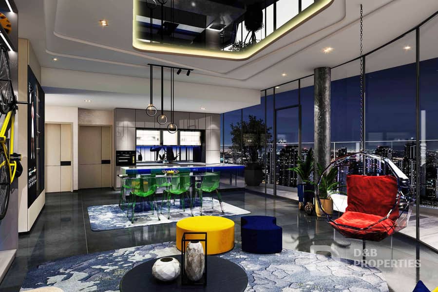 Luxury 1BR | Unique Amenities | Volta Tower