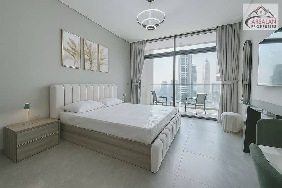 Brand New Fully Furnished Studio | Full Canal View | Ready To Move