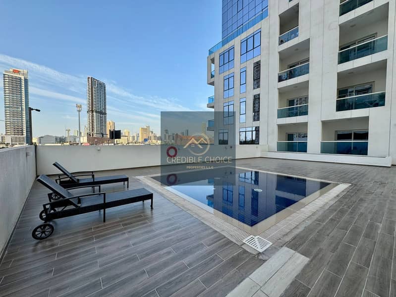 HUGE BALCONY | NEAR BUS STOP | NEAR METRO | POOL | VACANT | READY