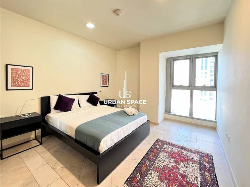 Fully Furnished Apartment with Maid’s Room | Full Sea View