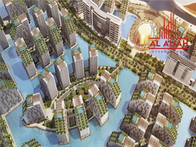 Stunning 1BHK | Flexible Plan | Partial Lagoon view - Image 11